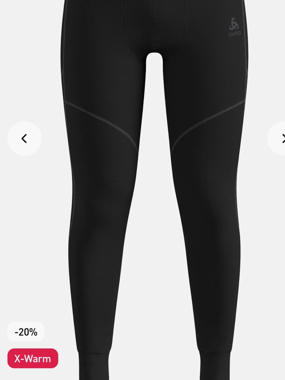 ODLO Active X-Warm Legging Base Layer Mens Size XL